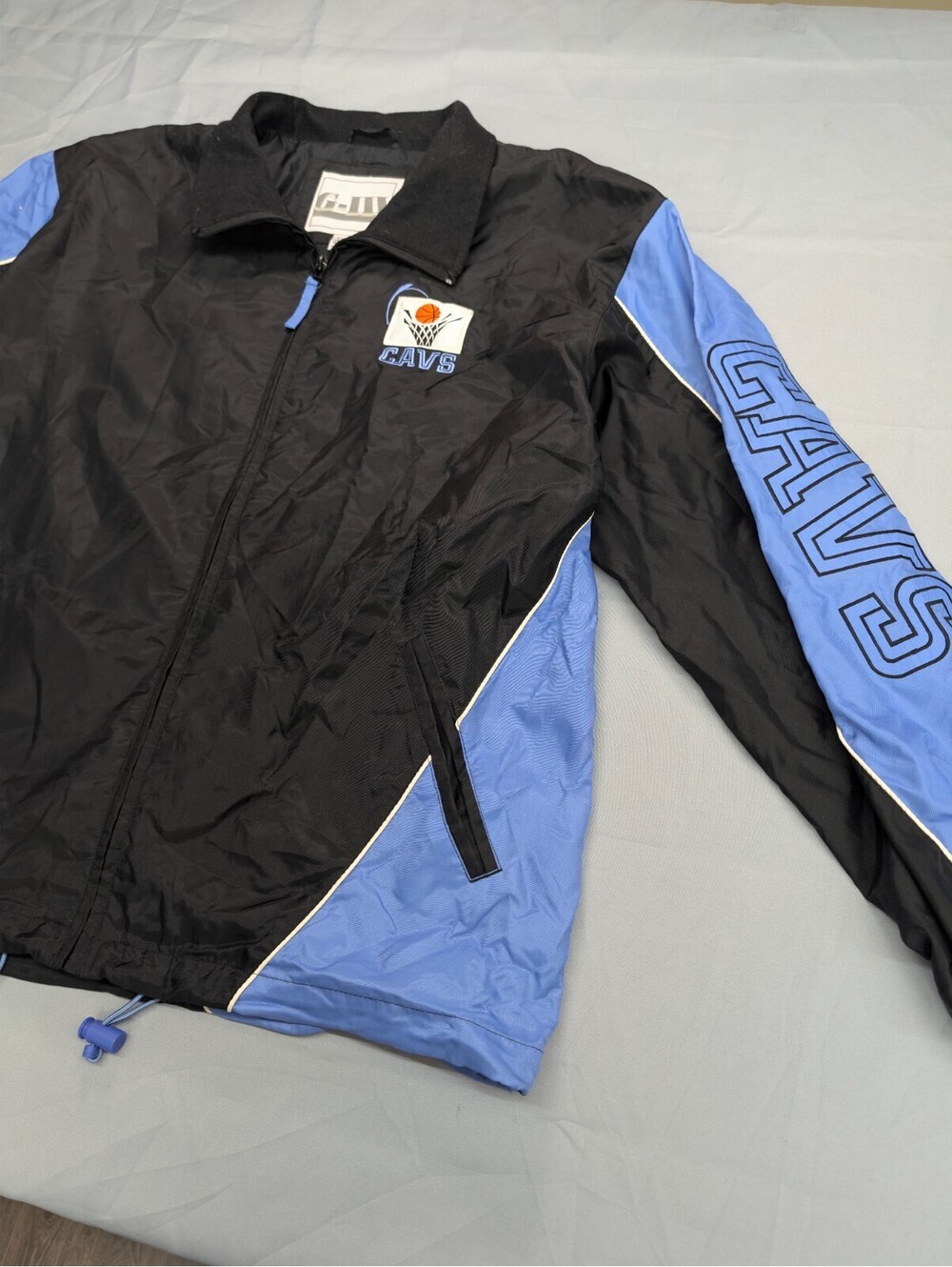 Cleveland Cavaliers NBA G-III Full Zip Jacket Mens L Black